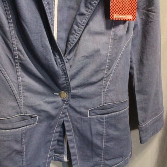 Denim jean jacket, girl cut - Picture 4 of 8